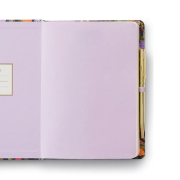 NEW - Rifle Paper Co Journal with Pen (Violet Garden Party) - Picture 5 of 6